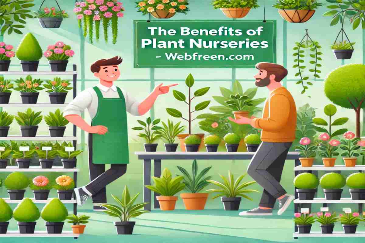 The Benefits of Plant Nurseries Webfreen.com